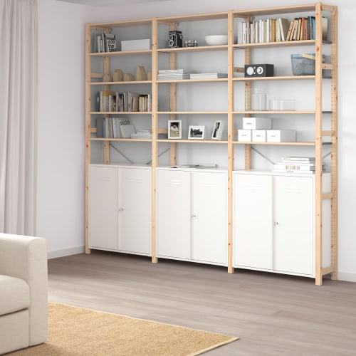 IKEA IVAR Cabinet with doors 80x83cm White Dining Urban Sales
